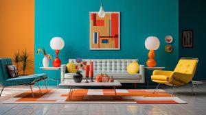 Pop Art Stilinde Odalarınız Yer Rengarenk Olsun